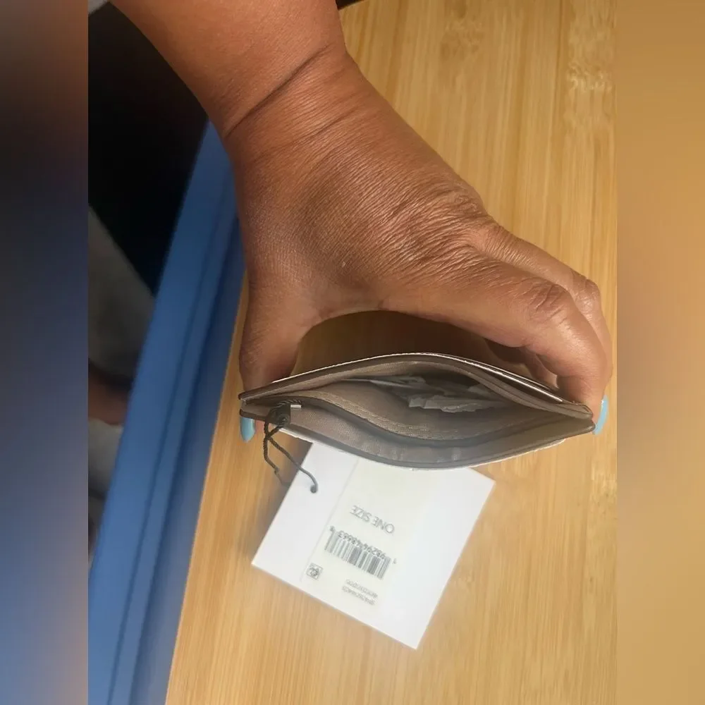 Calvin Klein Beige Card Holder
